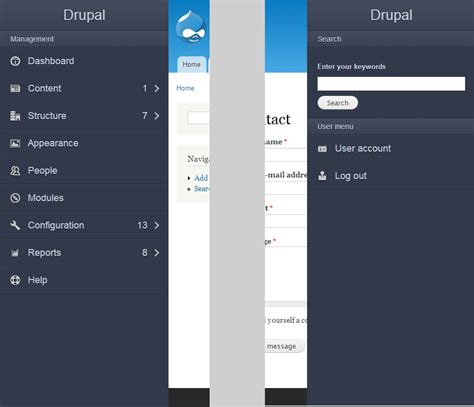drupal menu modules.